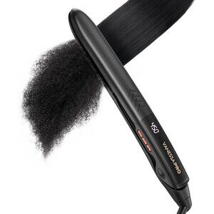 VANESSA PRO Flat Iron Hair Straightener, 100% Pure Titanium Flat Iron